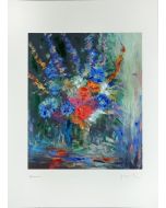 Spring Flowers by Martine Goeyens - Contemporary Artwork