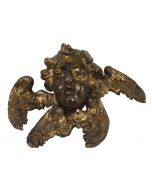 Couple Of Angel Heads by Anonymous - Decorative Object