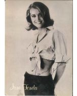 Fonda's Autograph by Jane Fonda - Photograph