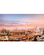 Sunrise on Rome by Laura D'Andrea - Contemporary Artwork