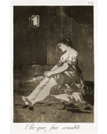 Por que fui sensible by francisco Goya - Old Master 