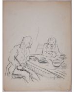 Sketch for a Conversation Piece - SOLD