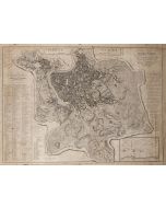 Map Of Rome by Luigi Nicoletti -  Old Master Artwork