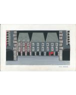 House with Portico by Alkis Matheos - Contemporary Artwork 