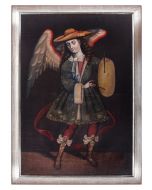 Angel With Drum by Anonymous - Modern Artwork