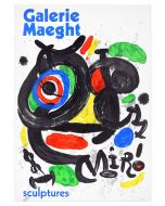 Mirò Exhibition Poster by Joan Mirò - Contemporary Artwork