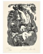 On s'amuse by Mino Maccari - Modern Artwork