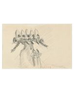 Surrealist Drawing by Sebastián Matta - Contemporary Artwork