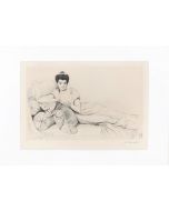 Noblewoman by Jean Coraboeuf - Modern Artwork
