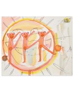 Happy Monkeys by Anastasia Kurakina - Contemporary Artwork