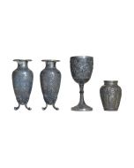 Persian Chalice And Vases - Decorative Objects