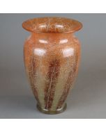 Ikora Orange Glass Vase - Decorative Objects