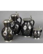 Black Coffee Set By Eugen Wiedamann -Decorative Object