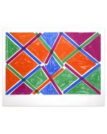 Abstract Composition by Piero Dorazio - Contemporary artwork