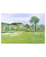 Hilly Landscape BY Germaine-Irene Darbois-Gaudin - Modern Artwork