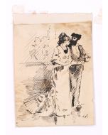 Flamenco Dancers by Henry Somm - Modern Artwork