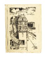 House on The River by Anonymous - Modern Artwork