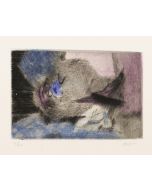 Abstract Blue Composition by Benic - Contemporary Artwork