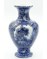 Blue Porcelain Vase by Franz Anton Mehlem - Decorative Objects