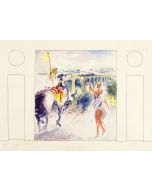 Knight and Girl by Vito Alghisi -  Contemporary Artwork