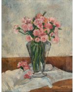 Vase With Flowers by Alfiero Cappellini - Modern Artworks