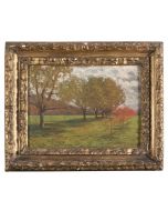 Landscape with Trees by Alberto Zardo - Modern Artwork