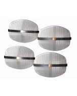 Set of Four Lambda Appliques by Vico Magistretti - Design Lamps