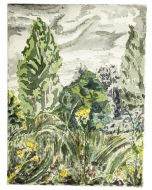 Green Landscape by Jean Chapin - Modern Artwork