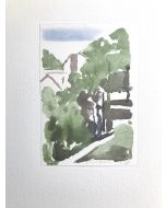 Natural Greening Scene by Giorgio Morandi - Contemporary Artwork