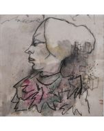 Portrait  by the artist Mino Maccari -  Contemporary Artwork