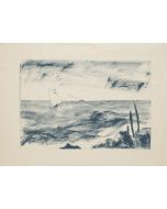 "Stormy Sea" by Anonymous - Modern Artwork