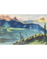 Landscape by Jean-Raym Delpech- Modern Artwork