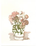 Vase of Flowers by Giorgio Morandi - Contemporary Artwork