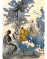 Familia Ruth moabitidis - From "Biblia Sacra" by Salvador Dalì - Surrealist Artwork 