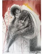 Sedet sola civitas plena populo - From "Biblia Sacra" by Salvador Dalì - Surrealist Artwork 