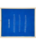 Seams on Blue by Mario Bigetti - Contemporary Artwork