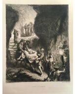 Le mise au tombeau by Eugène Delacroix