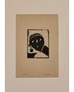 he Servant at the Window  by Amadore Porcella - Modern Artwork