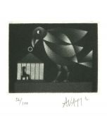 Bird and Cage by Mario Avati - Contemporary Artwork
