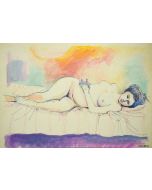 Nude Woman by Leo Guida - Contemporary Artwork