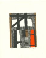 Striped composition by Luigi Spacal - Contemporary Artwork