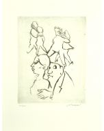 The Couple Danceby Mino Maccari - Contemporary Artworks