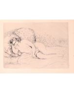 Femme Nue Couchée (Tourné à gauche) by Pierre-Auguste Renoir - Modern Artwork