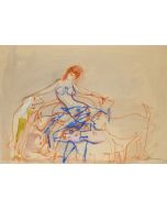 Nude with Dogs - SOLD