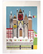 The Cathedral by Franco Gentilini - Contemporary Artwork