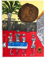 Dining by Franco Gentilini - Contemporary Artwork