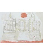 The Cathedral by Franco Gentilini - Contemporary Artwork