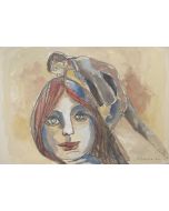 Mino Maccari - The Kiss - Contemporary Art 