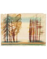 Landscape by Jean-Raym Delpech - Modern Artwork