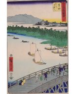 The Great Bridge Over The Toyo River by Utagawa Hiroshige -  Modern Artworks